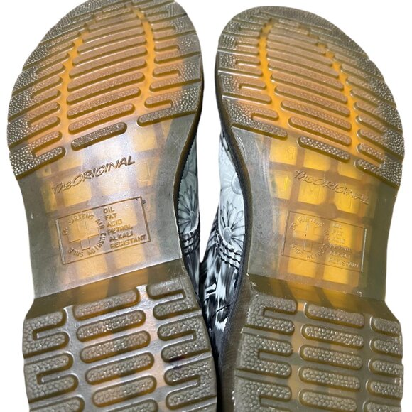 Dr martens boots women 8 pascal paint slick leather - Picture 3 of 6